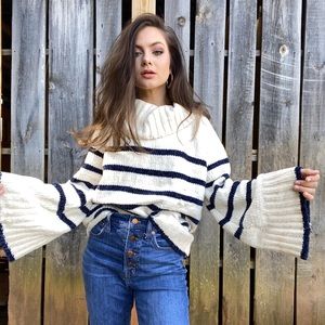 Vestique Striped Sweater
